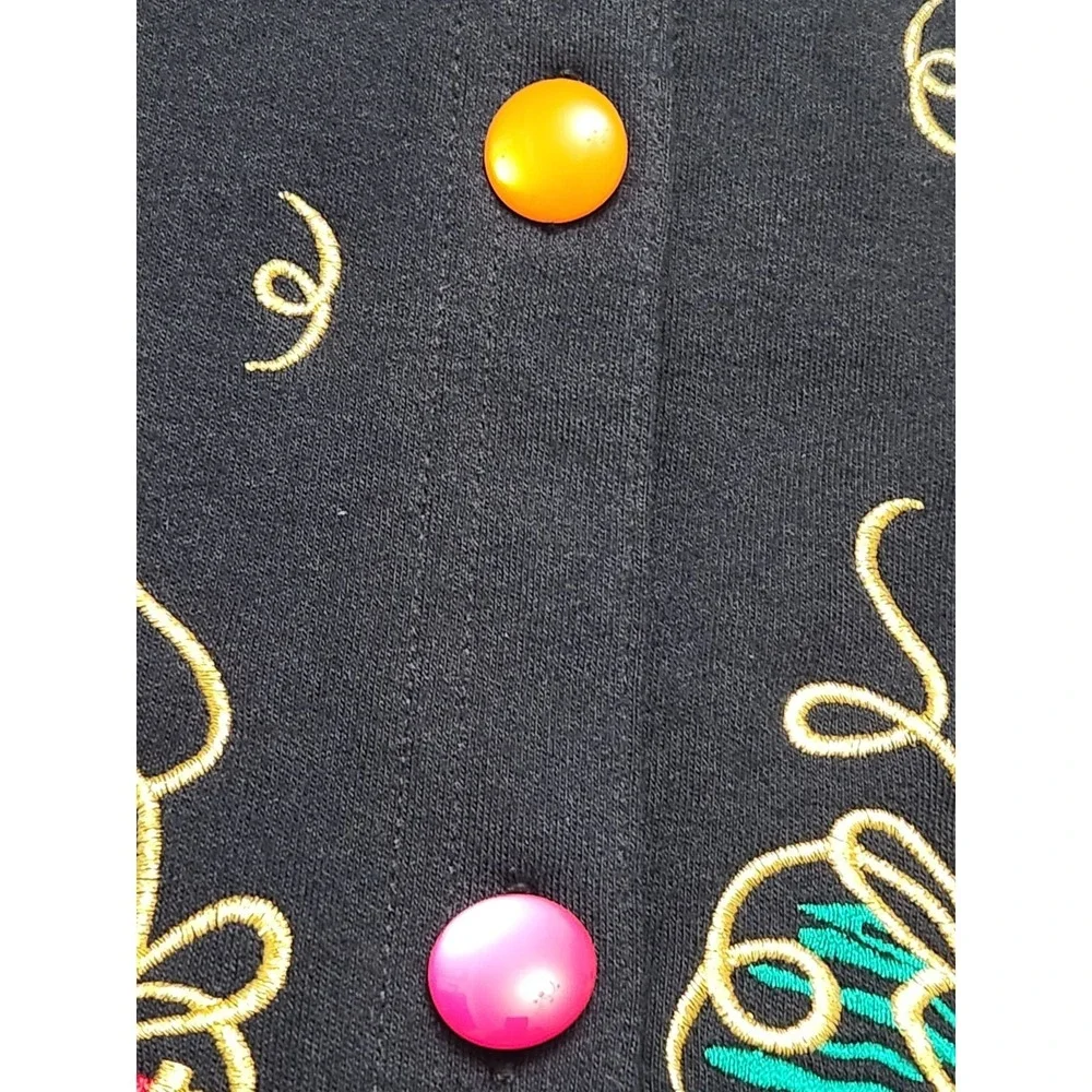 VTG Copper Key Women's Christmas Presents Cardigan Sweater Size XLarge - Picture 6 of 6
